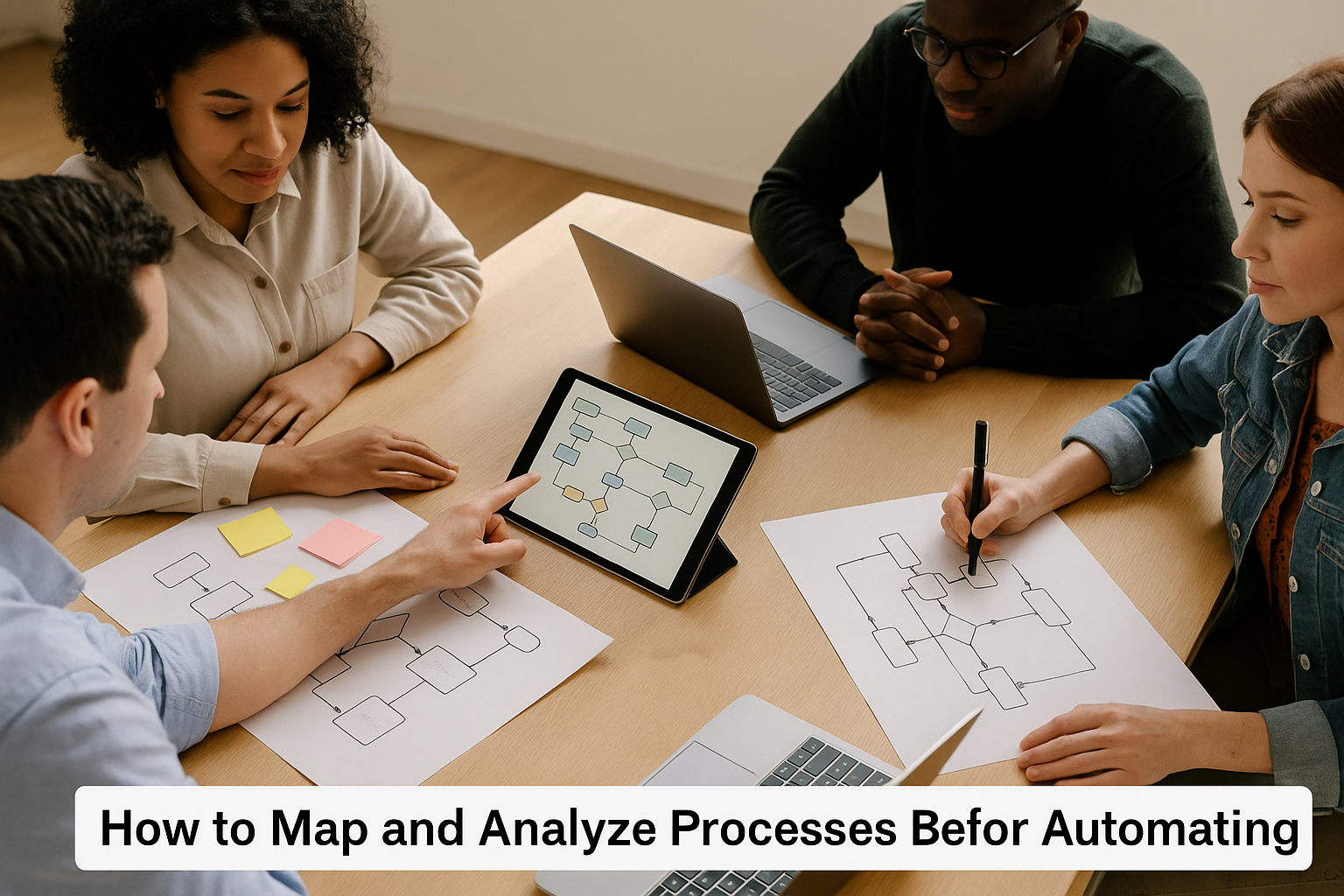 How to Map and Analyze Processes Before Automating