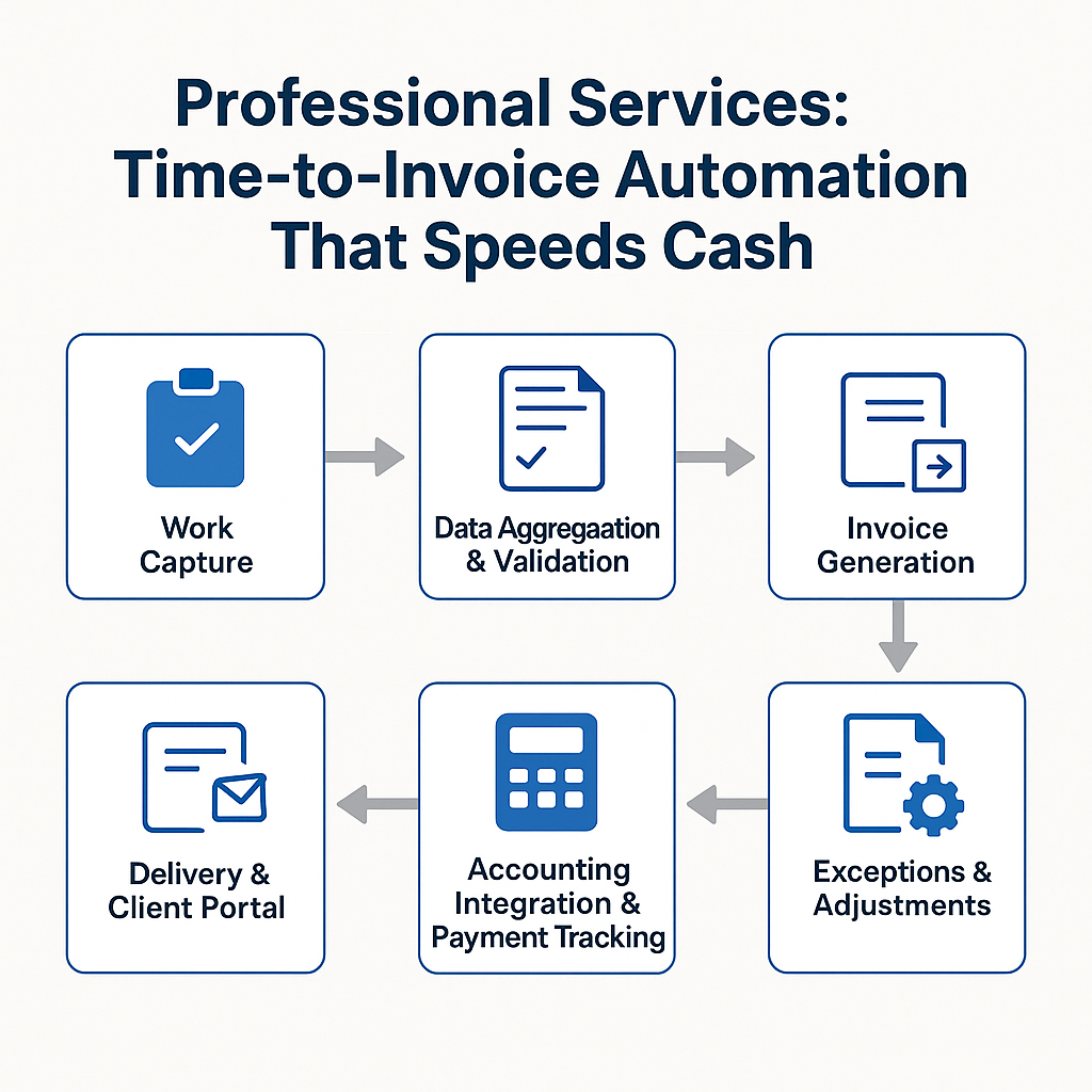 Professional Services: Time-to-Invoice Automation That Speeds Cash