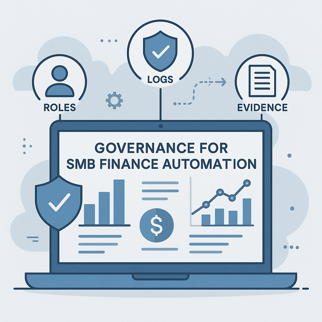 Governance for SMB Finance Automation: Roles, Logs, and Evidence