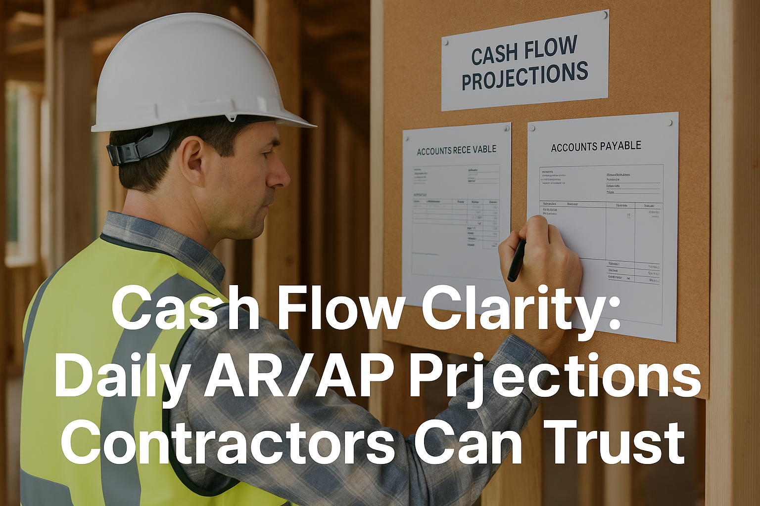 Cash Flow Clarity: Daily AR/AP Projections Contractors Can Trust