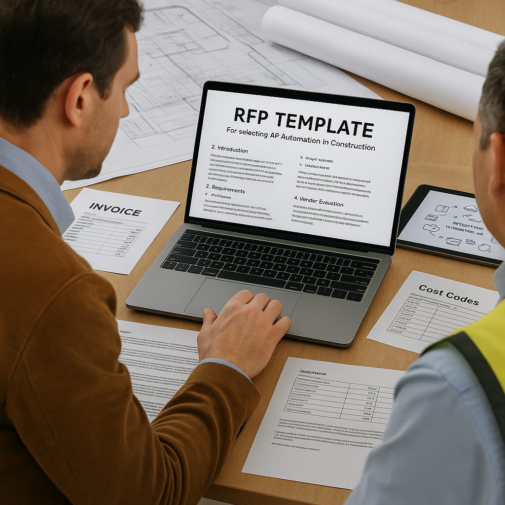 RFP Template for Selecting AP Automation in Construction